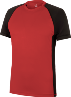 Camiseta Dry-Tech Rojo/Negro