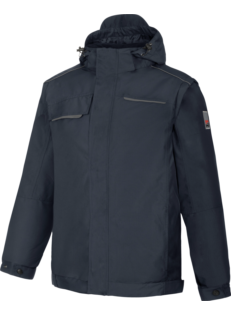 Giacca invernale con maniche staccabili Star blu