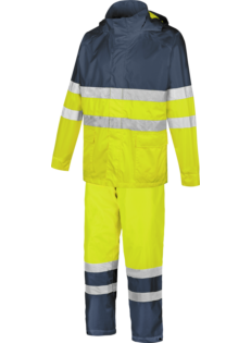 Set Impermeable Lumen Amarillo/Azul Marino