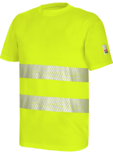 Camiseta Manga Corta Lumen Pro Amarillo