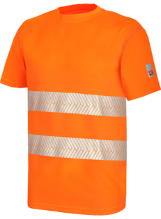 Camiseta Manga Corta Lumen Pro Naranja