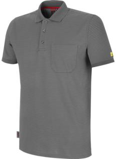 Poloshirt Apus Pocket ESD graphit