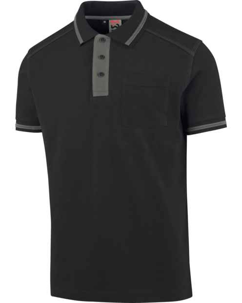 Polo de travail Classic Würth MODYF Noir Gris