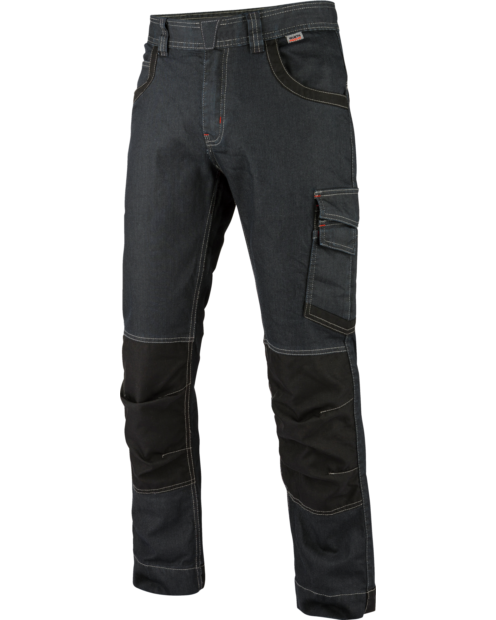 Jeans de travail Cordura Sagittarius Würth MODYF Denim Noir