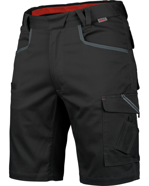 Arbeitsbermuda Stretch X schwarz