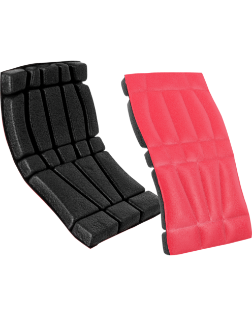 Genouillères de protection noires et rouges Würth MODYF