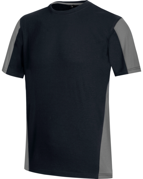 T-shirt de travail bicolore JOB+ BICOLOR marine/gris