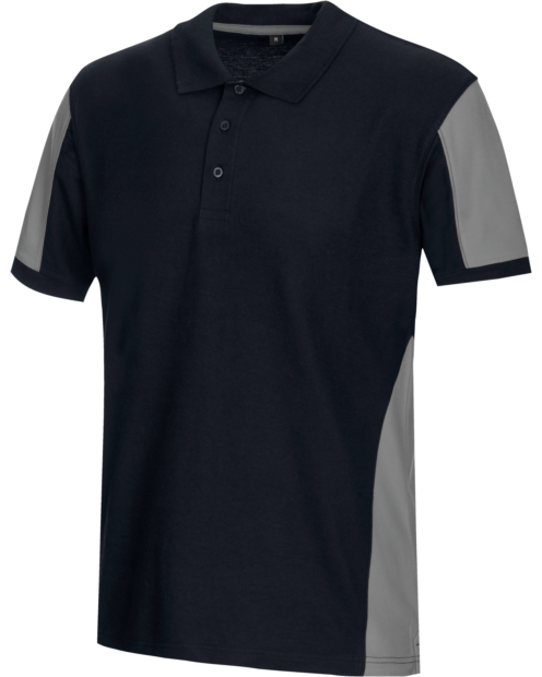 Polo de travail bicolore JOB+ BICOLOR marine/gris