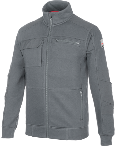 Felpa Multipocket Star grigia