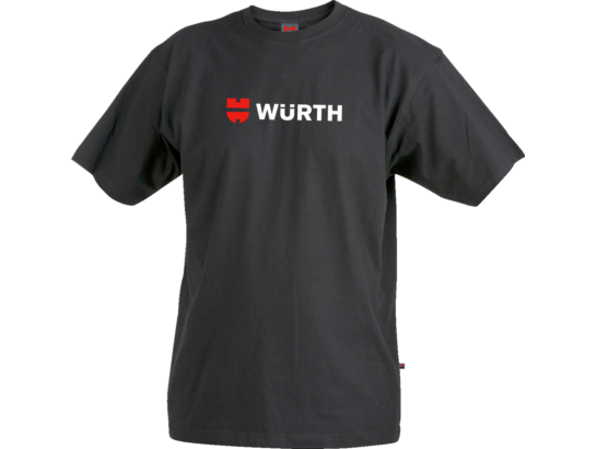 Würth Fanshop Arbeits T-Shirt schwarz