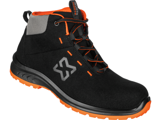 Scarpa antinfortunistica idrorepellente alta Cruise S3S arancione Wurth MODYF