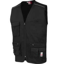 Photo de Gilet de travail multipoches Classic Würth MODYF noir