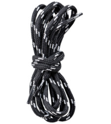 Photo de Lacets pour chaussures de travail MODYF gris/noirs