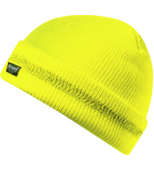 Photo de Bonnet réfléchissant jaune