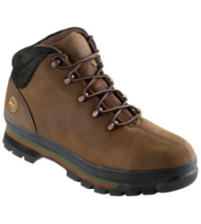Chaussures de chantier S3 montantes Timberland Pro Series couleur marron avec coque de protection