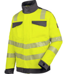 Photo de Veste de travail haute-visibilité EN 20471 3 Neon Würth MODYF jaune anthracite