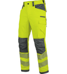 Photo de Pantalon de travail hiver EN 20471 2 Neon Würth MODYF jaune/anthracite