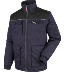 Photo de Blouson de travail manches amovibles Classic Marine