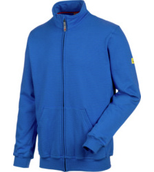 ESD Poloshirts, T Shirts & Jacken zum Schutz vor statischer Sweat Jacke für Damen und Herren ESD Schutz Systeme