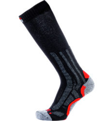 Photo de Chaussettes de travail Hiver Noir/Rouge