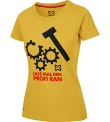 Foto von Arbeits T-Shirt Damen gelb
