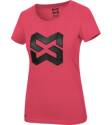Foto von Arbeits T-Shirt Logo IV Damen rot