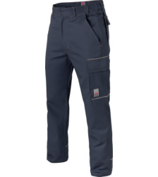 foto di Pantalone da lavoro economico navy Basic Line