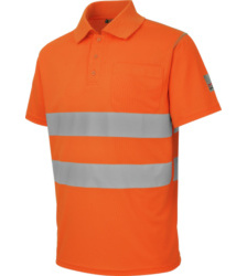 Photo de Polo de travail Würth MODYF haute-visibilité orange