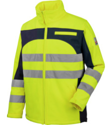 Photo de Softshell de travail Würth MODYF haute-visibilité jaune
