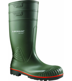 Dunlop ACIFORT para hombre S5 Seguridad Botas Wellington resistente al agua verde oscuro