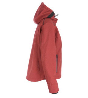 Winter Funktionelle Damen Softshell Jacke In Modischem Rot