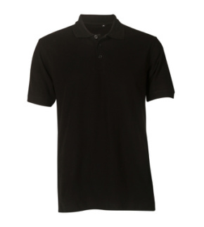 Gunstiges Schwarzes Poloshirt Baumwolle Modyf