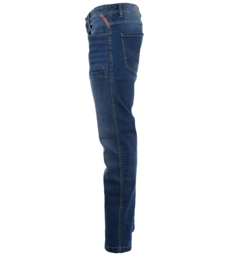 Jeans De Travail Stretch Würth MODYF - Coupe Droite, 5 Poches, Tissu Robuste Et élastique - Pour Un Confort Au Quotidien