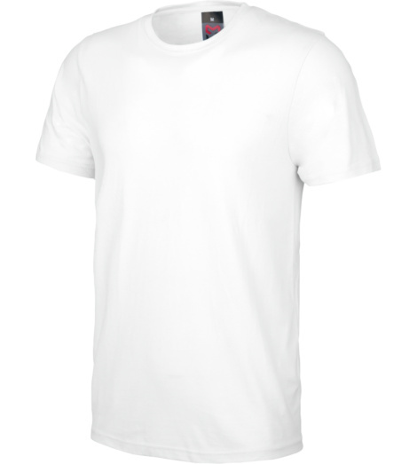 foto di T-shirt Job + bianca 100% cotone jersey
