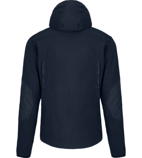 Veste De Travail Würth MODYF START CP Stretch - Bleu Marine, Poches Multiples, Col Montant, Dos Rallongé