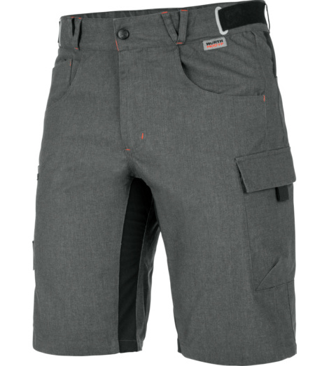 Shorts für Handwerker in Grau, leicht & komfortable für den Sommer, robustes Material, funktionell & praktisch