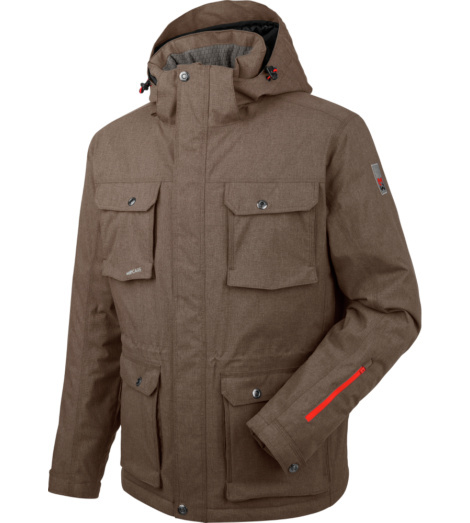 Funktionelle und strapazierfähige Jacke für jedes Wetter, wind- und wasserabweisend, hoher Tragekomfort, praktische Details