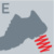 Symbole capacité d'absorbtion d'énergie dans la zone du talon chaussures de sécurité