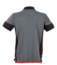 Poloshirt grau für Lagerarbeiter, aus elastischem Material, gerippte Ärmelbündchen, maximale Bewegungsfreiheit