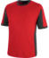 Atmungsaktives T-Shirt, metallfreies T-Shirt, Arbeits-T-Shirt mit OEKO-TEX® Standard 100, Arbeits-T-Shirt rot, Arbeitsshirt mit UV-Schutz