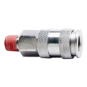 Quick-action coupling, male thread, European type