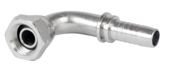 RACCORDO GIREVOLE A L 1/4'' M - 5/16'' F SAE