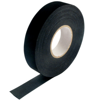 Nastro adesivo telato/rinforzato 48mm x 25m, colore nero - OFBA srl