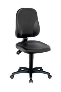 Sedia da officina mobile professionale HBM, sgabello con 3 cassetti 