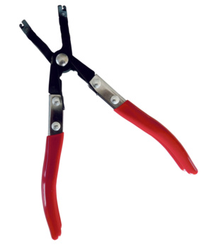 Pinza per anelli elastici interni 8-25 mm