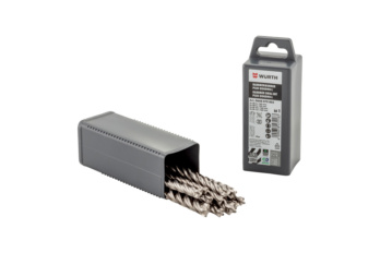 Punte Trapano Muro Percussione SDS Plus Set 6-12mm - WÜRTH 0648550002