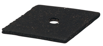 100 Rondelle In Ferro Zincato 27x27mm - Foro 6,5mm Per Barrette E Tirafondi - Foto 5