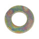 Flat washer for hexagon bolts and nuts