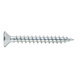 WÜPOFAST ® , blue galvanised Particle board screw