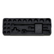 Hard foam insert for 3/8 inch socket wrench assortment